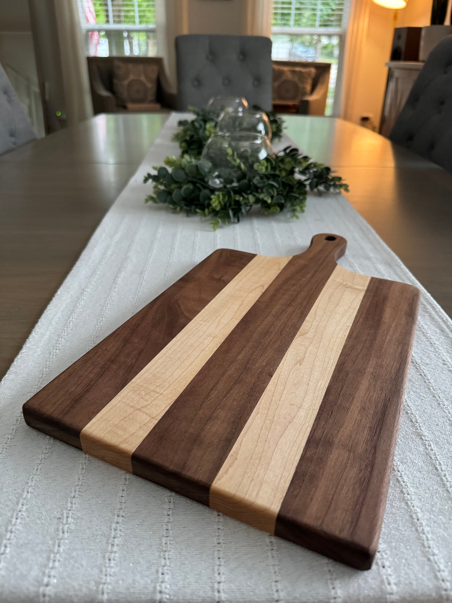 Walnut-Maple medium cutting board